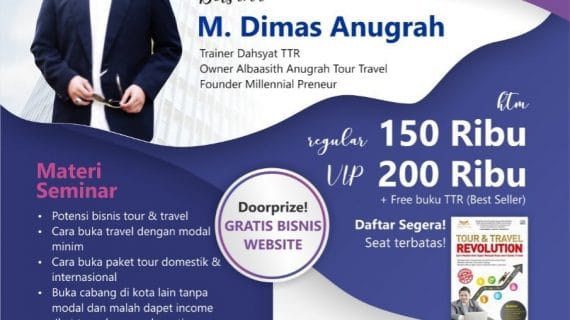 Seminar Tour Travel Revolution Bogor
