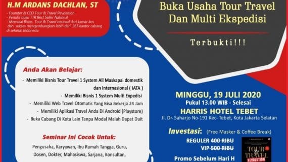 Seminar Tour Travel Revolution Jakarta