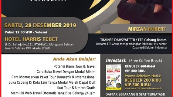 Seminar Tour Travel Revolution Jakarta Selatan