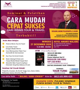 Seminar Tour Travel Revolution Malang